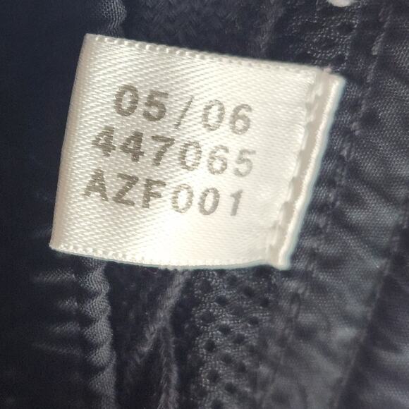 Adidas Track Pants Mens L Black W/ Red Stripes ZipAnkle Drawstring Waist Y2K VTG - Picture 7 of 7